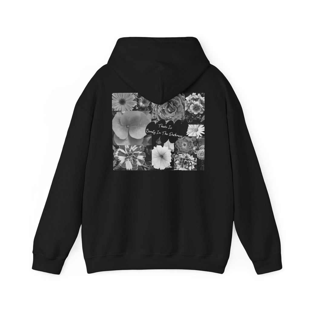 Floral Collage Hoodie — Beauty In The Darkness Graphic Pullover
