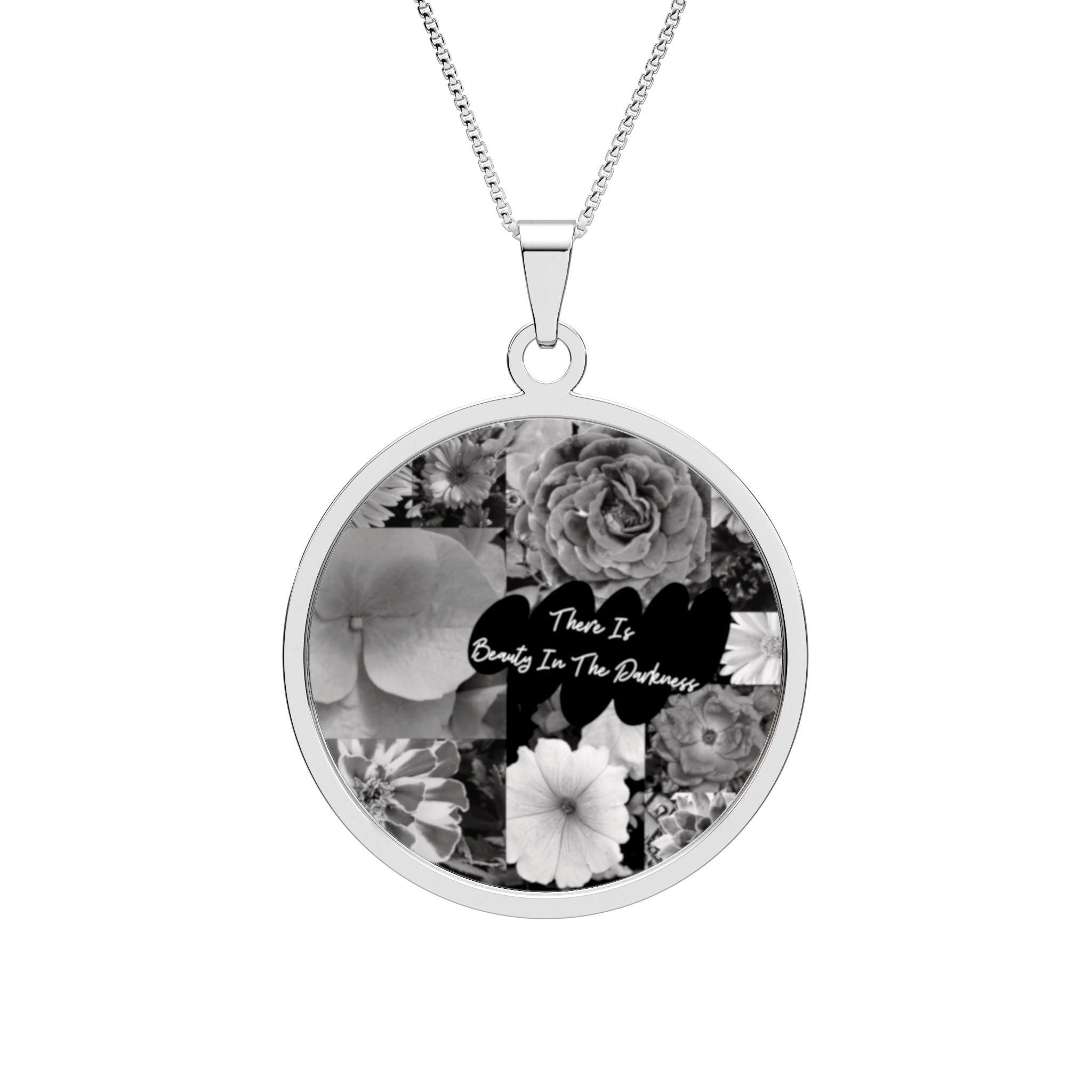 Beauty In The Darkness Photo Necklace