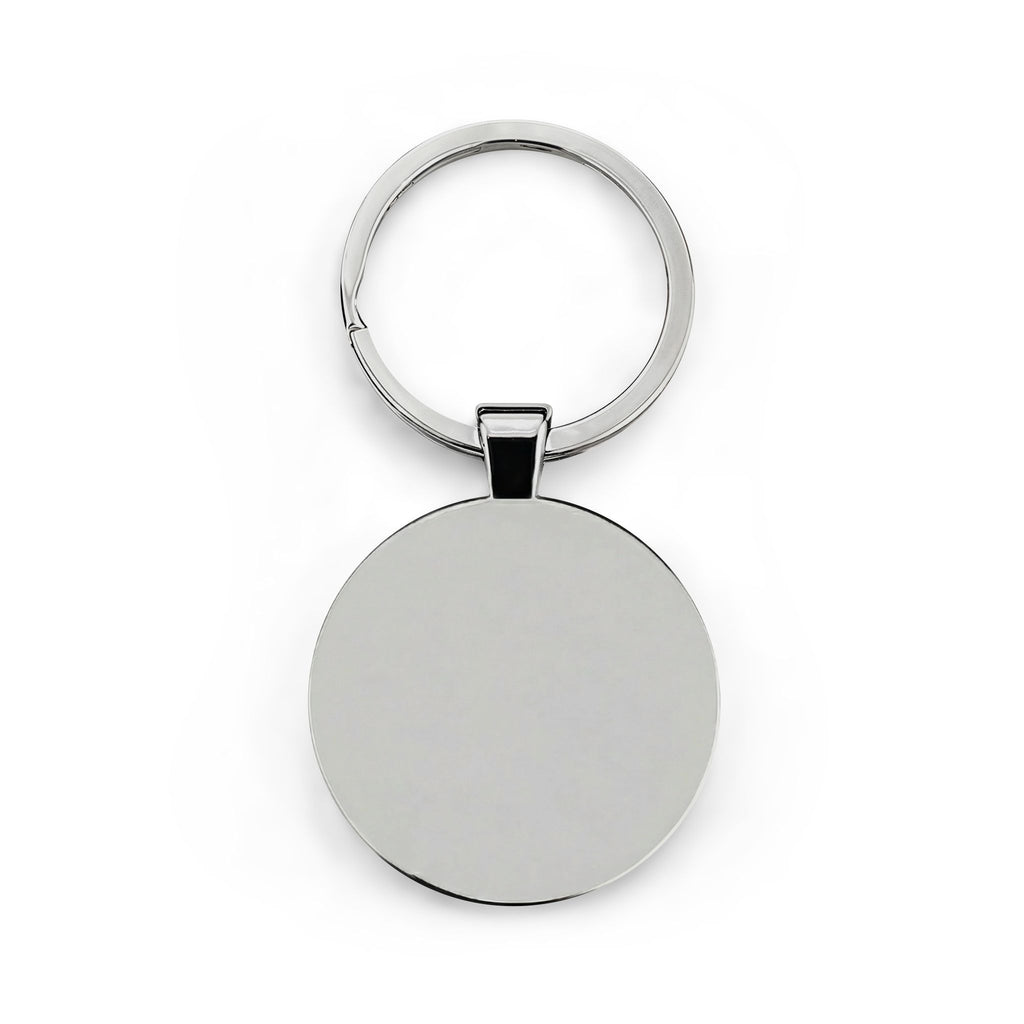 Class of 2026 Round Stainless Steel Keychain