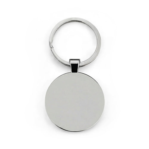 Class of 2026 Round Stainless Steel Keychain
