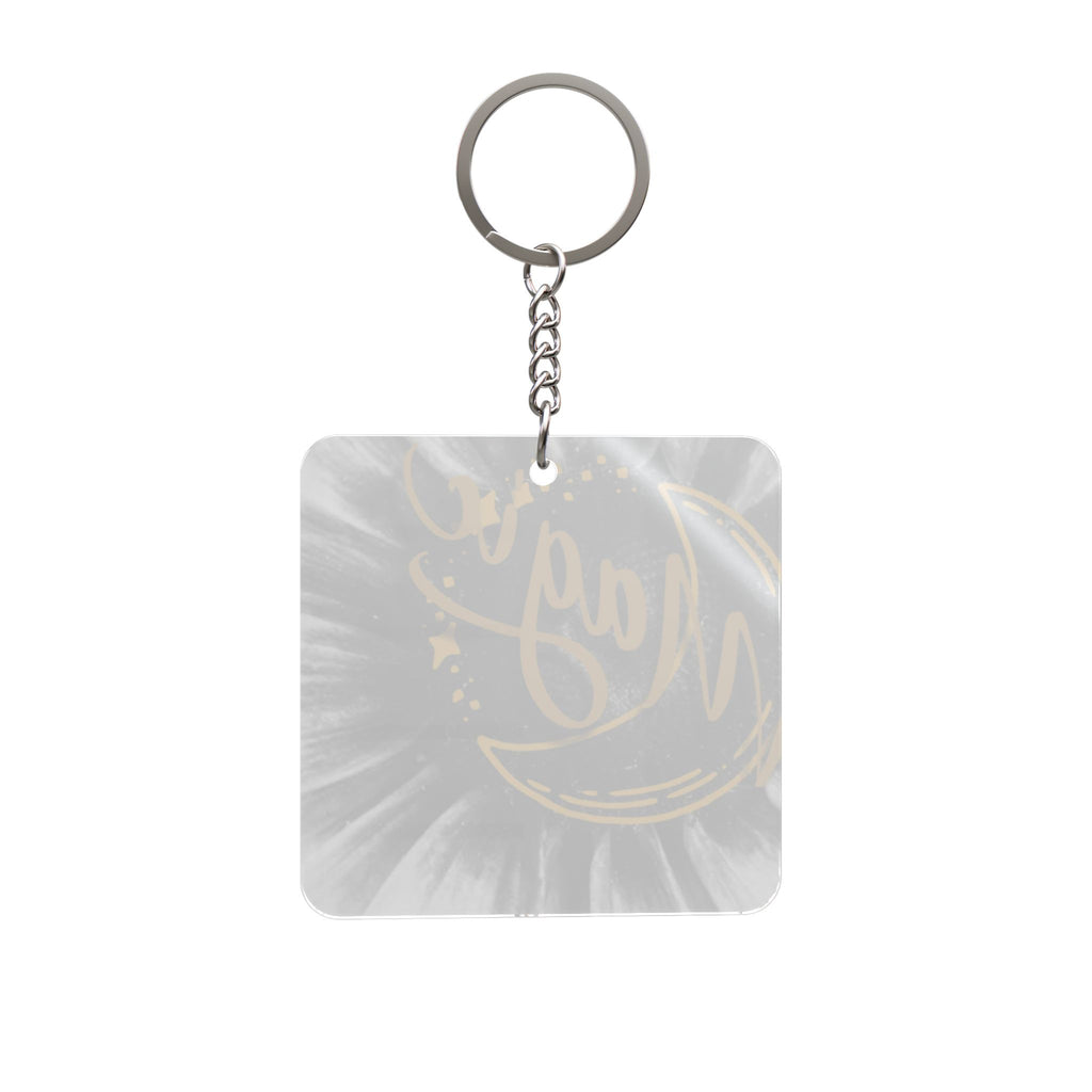 Magic Moon Square Keychain