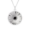 Floral Daisy Photo Necklace