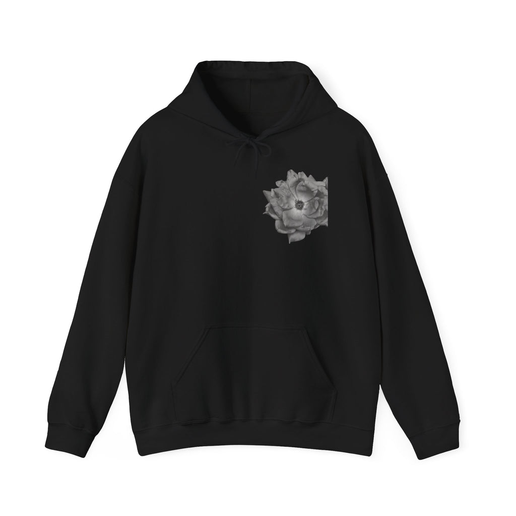 Floral Collage Hoodie — Beauty In The Darkness Graphic Pullover