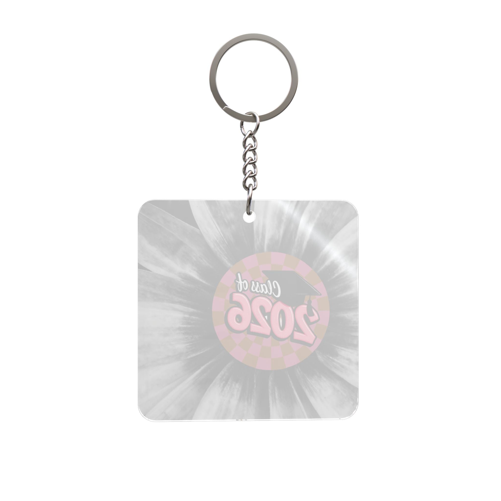 Class of 2026 Square Keychain