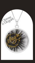 Magic Round Photo Necklace