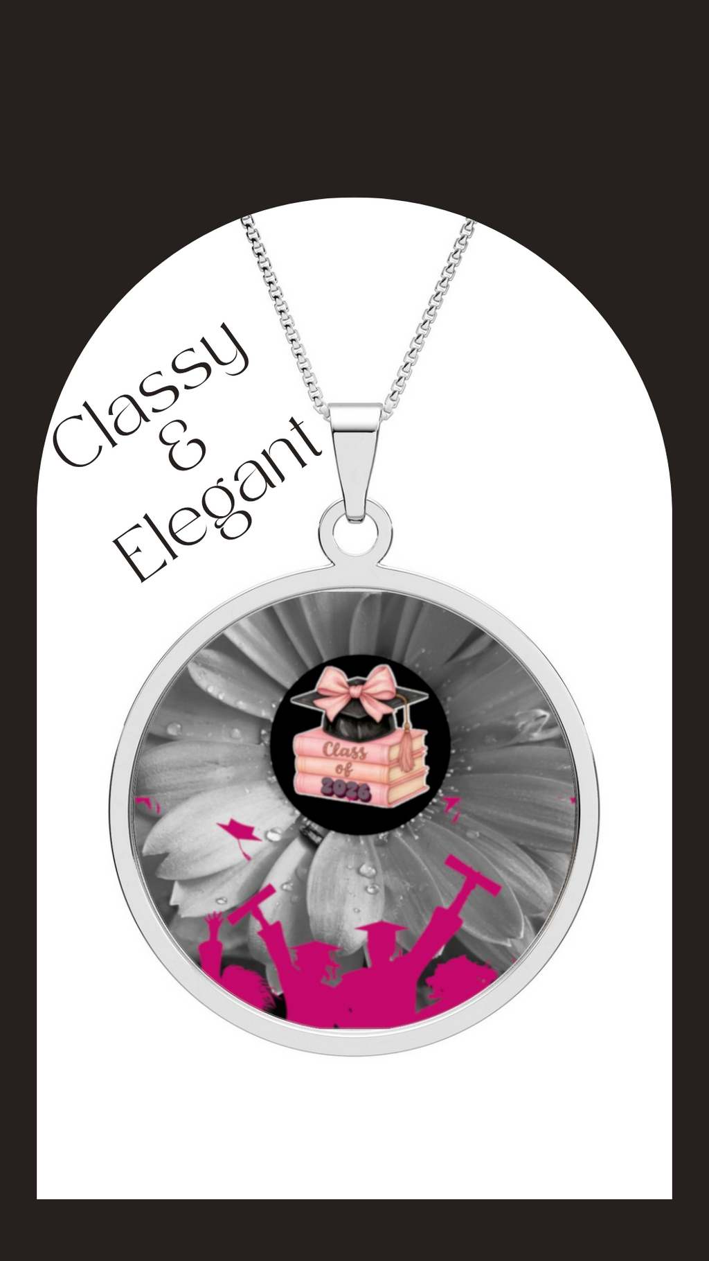 Floral Graduation Necklace