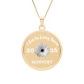 "I Am In Long Term Recovery" Photo Necklace