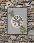 Digital Wall-Art Tye-Dye And leaf