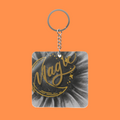 Magic Moon Square Keychain